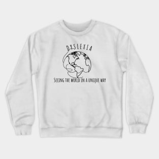 Dyslexia awareness Crewneck Sweatshirt